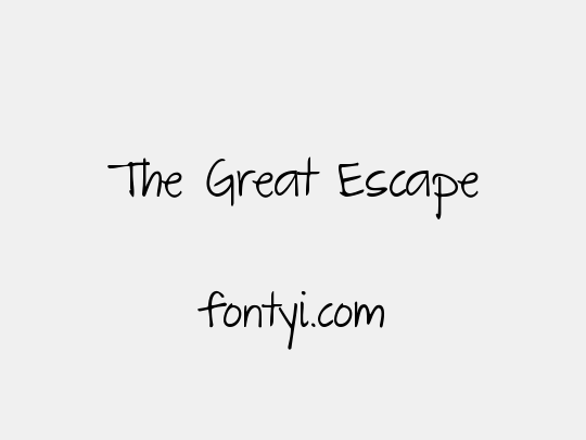The Great Escape