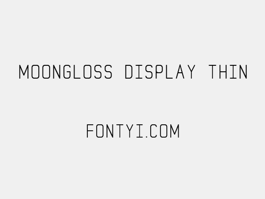 MoonGloss Display Thin