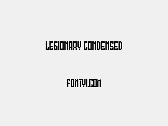 Legionary Condensed