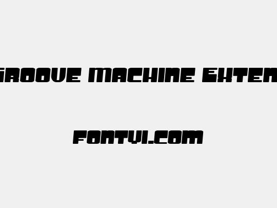 SF Groove Machine Extended