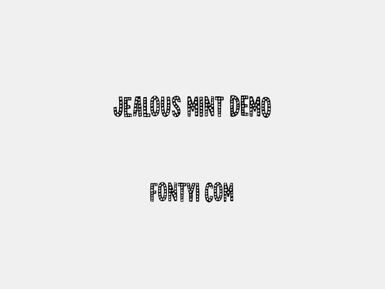 Jealous Mint DEMO
