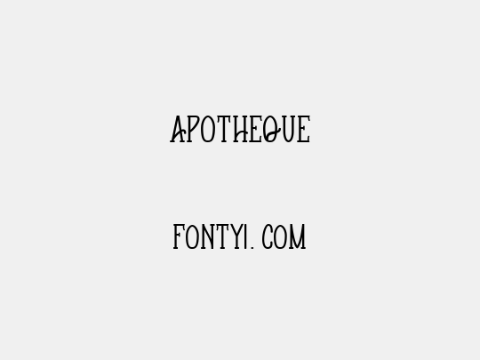 Apotheque