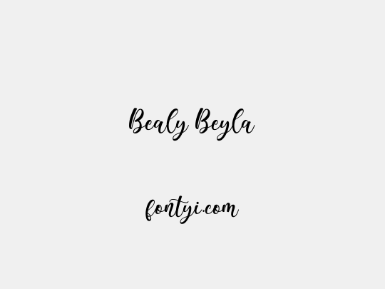 Bealy Beyla