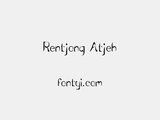 Rentjong Atjeh