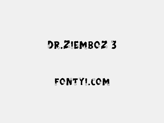 Dr.Ziemboz 3