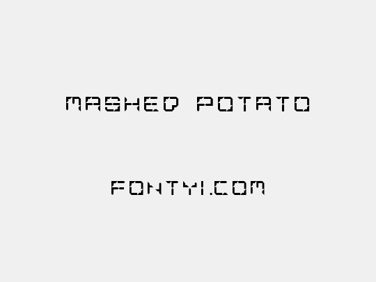 Mashed Potato