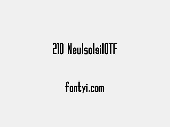 210 NeulsolgilOTF