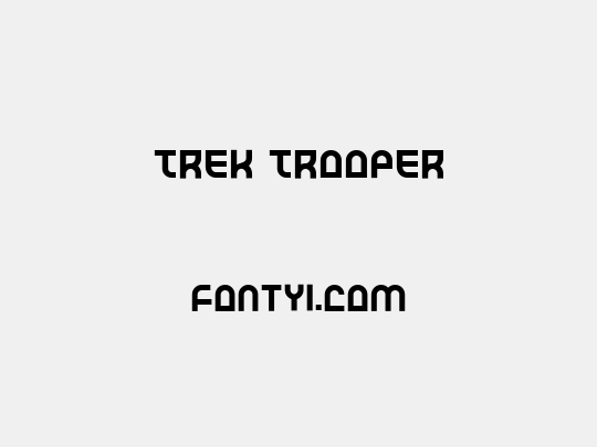 Trek Trooper