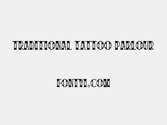 Traditional Tattoo Parlour