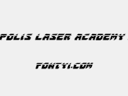 Astropolis Laser Academy Italic