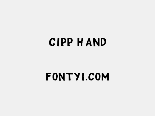Cipp Hand