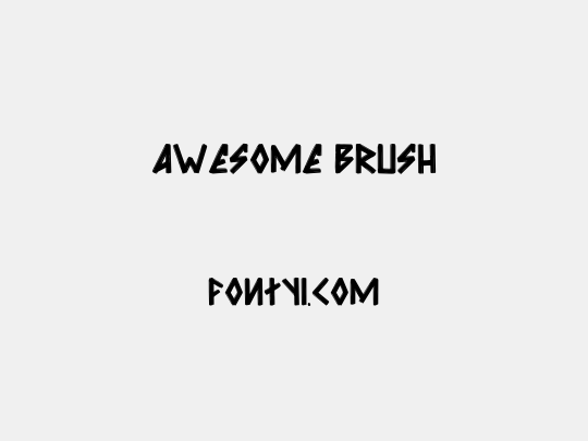 Awesome Brush