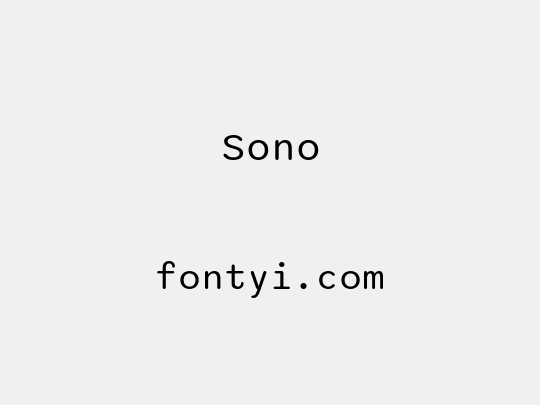 Sono