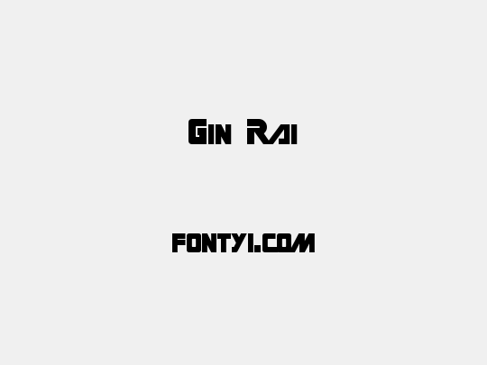 Gin Rai