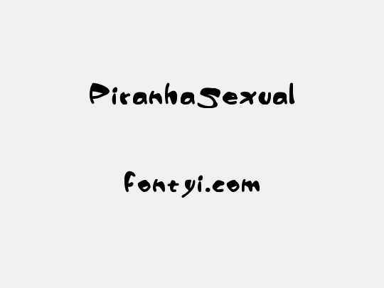 PiranhaSexual