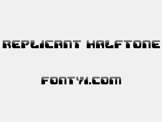 Replicant Halftone