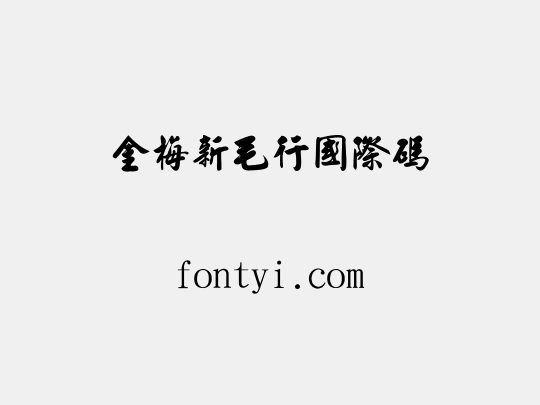 金梅新毛行國際碼
