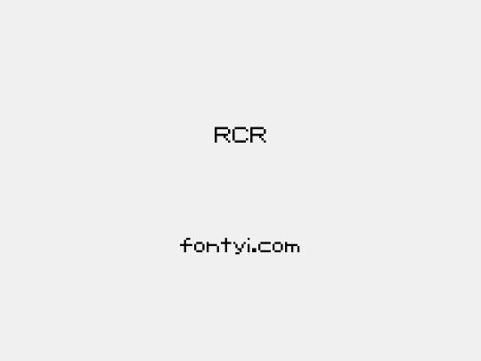 RCR