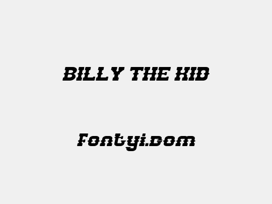 BILLY THE KID