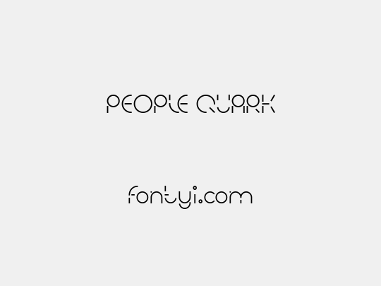 PEOPLE QUARK