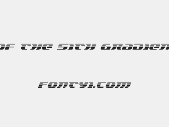 Lord of the Sith Gradient Ital