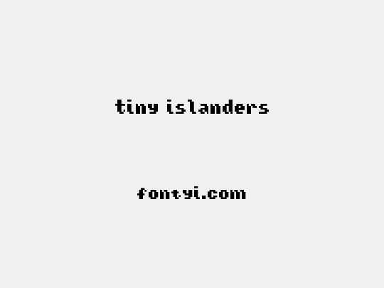 Tiny Islanders