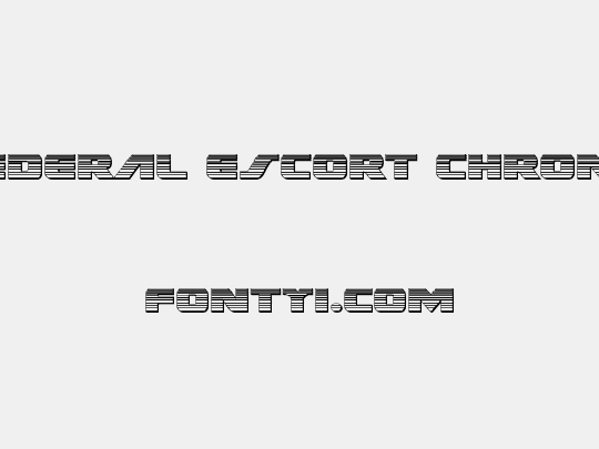 Federal Escort Chrome