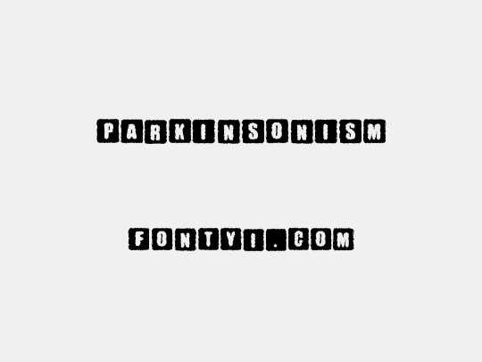 Parkinsonism