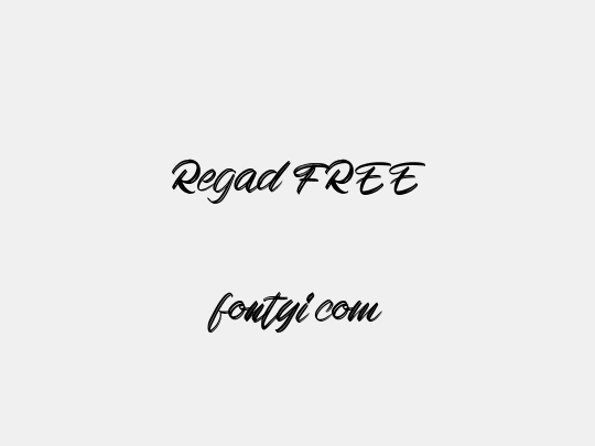 Regad FREE