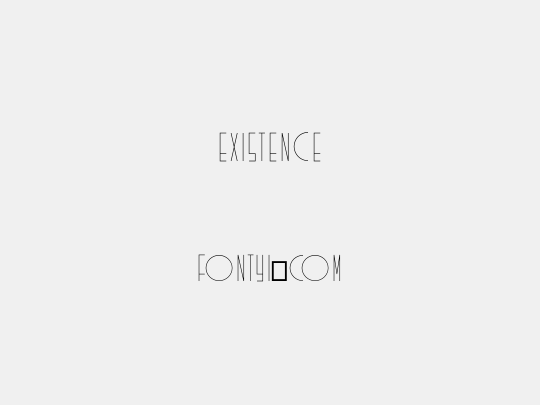 Existence