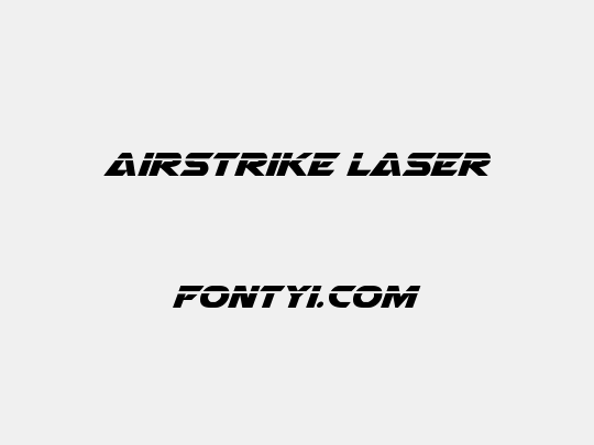Airstrike Laser