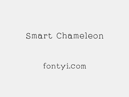 Smart Chameleon