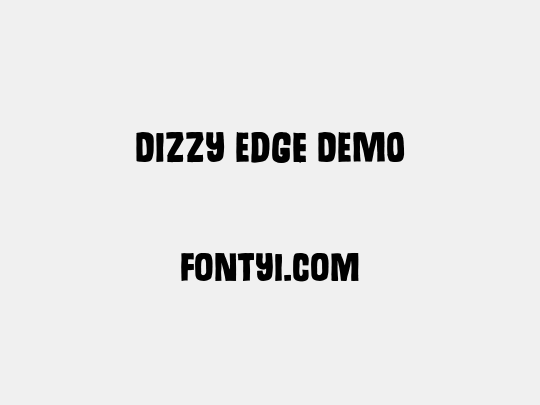 Dizzy Edge DEMO