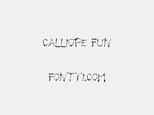 Calliope fun