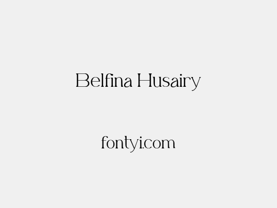 Belfina Husairy