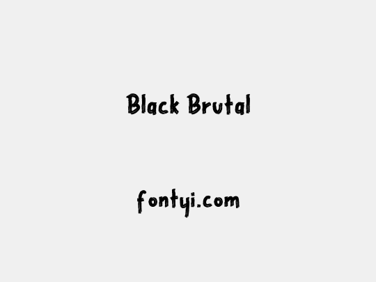Black Brutal