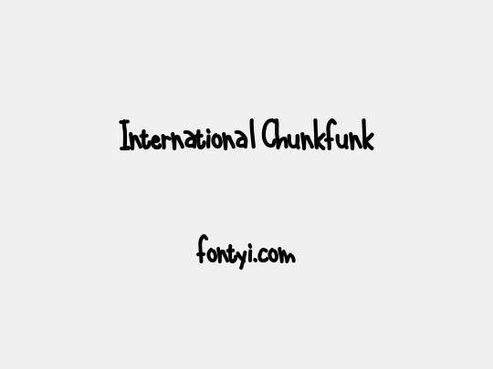 International Chunkfunk