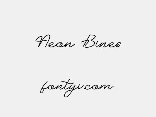 Neon Bines