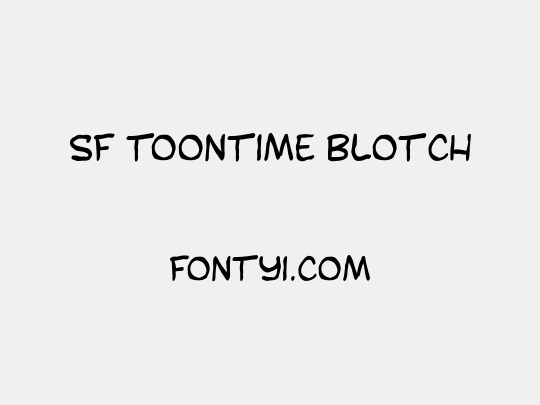 SF Toontime Blotch