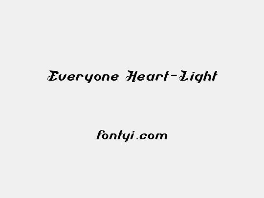 Everyone Heart-Light