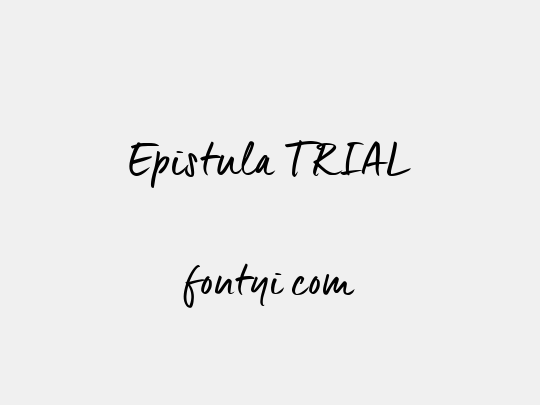 Epistula TRIAL