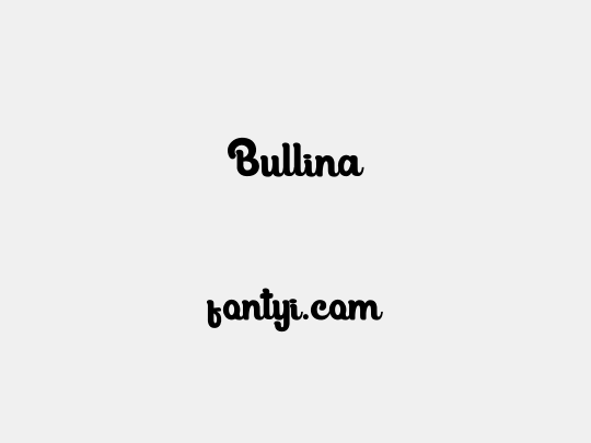 Bullina