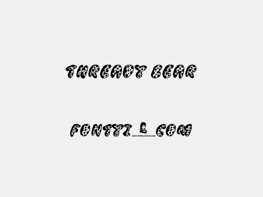 Thready Bear