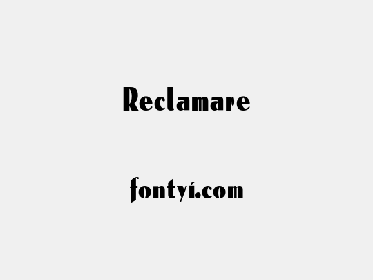 Reclamare