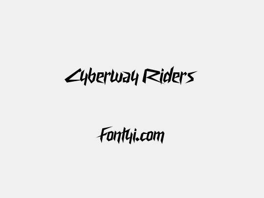 Cyberway Riders