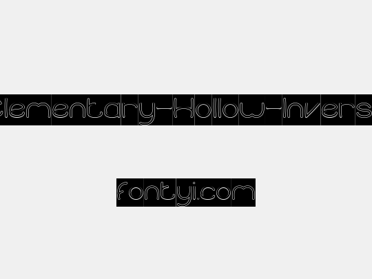 Elementary-Hollow-Inverse