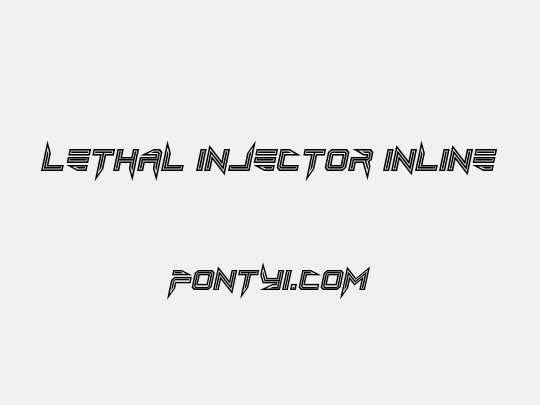 Lethal Injector Inline