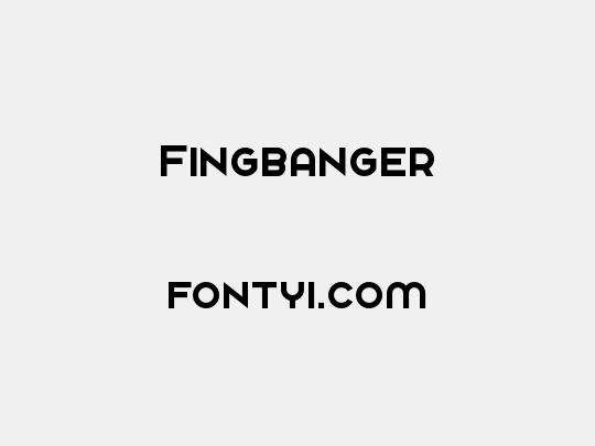 Fingbanger