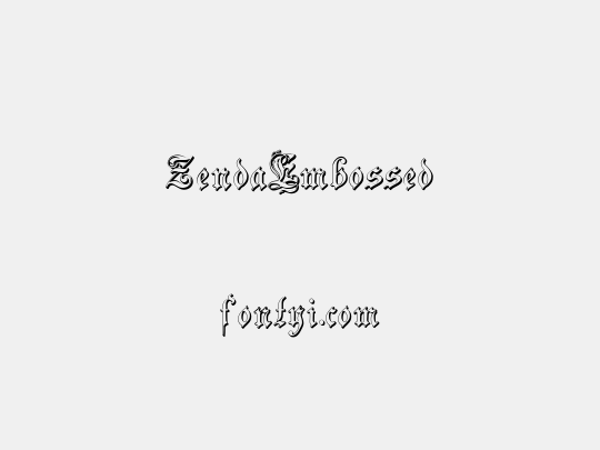 ZendaEmbossed