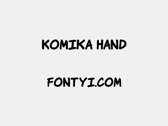 Komika Hand